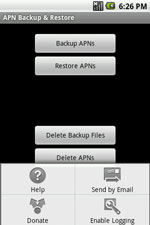APN Backup & Restore