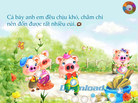 Con ngoan: Lợn Anh điểm danh for iPad