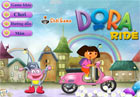 Dora tập lái xe