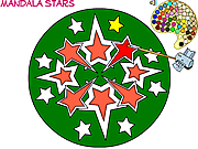 Mandala Stars Coloring