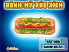 Bánh mỳ kẹp xúc xích