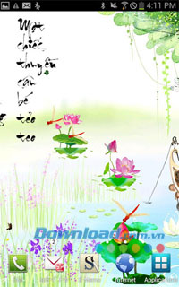 Chuồn chuồn đỏ - Ảnh nền động