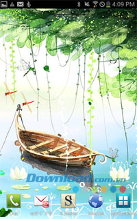 Chuồn chuồn đỏ - Ảnh nền động