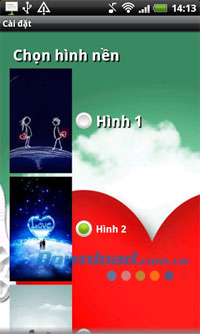 Hình nền động lãng mạn mới