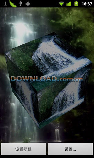 3D Waterfall Live Wallpaper
