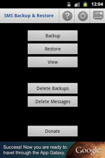 SMS Backup and Restore