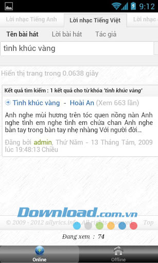 Lời nhạc