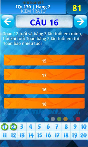 Kiểm tra IQ