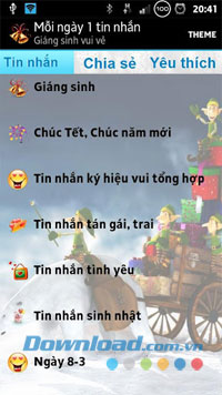 SMS vui - Tin nhắn mỗi ngày