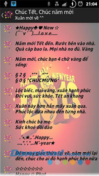 SMS vui - Tin nhắn mỗi ngày