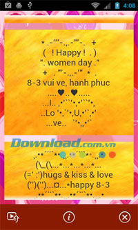 SMS 8/3 và Valentine
