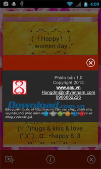 SMS 8/3 và Valentine