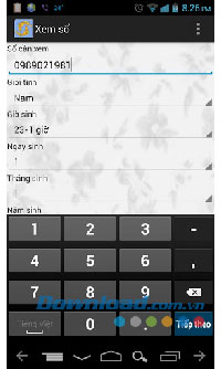 Xem số theo phong thủy