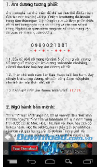 Xem số theo phong thủy