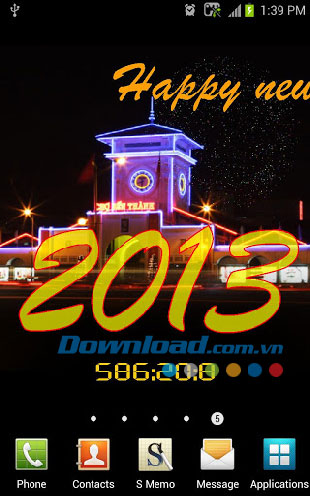 Pháo hoa Tết Quý Tỵ 2013