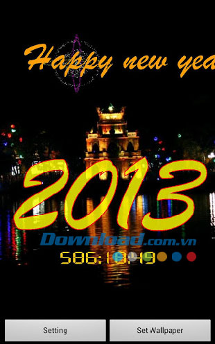 Pháo hoa Tết Quý Tỵ 2013