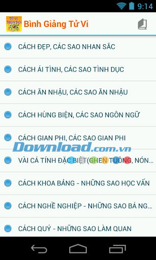 Giảng giải tử vi 2013