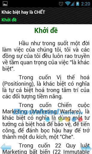 Khác biệt hay là chết