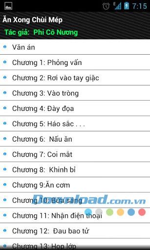 Ăn xong chùi mép